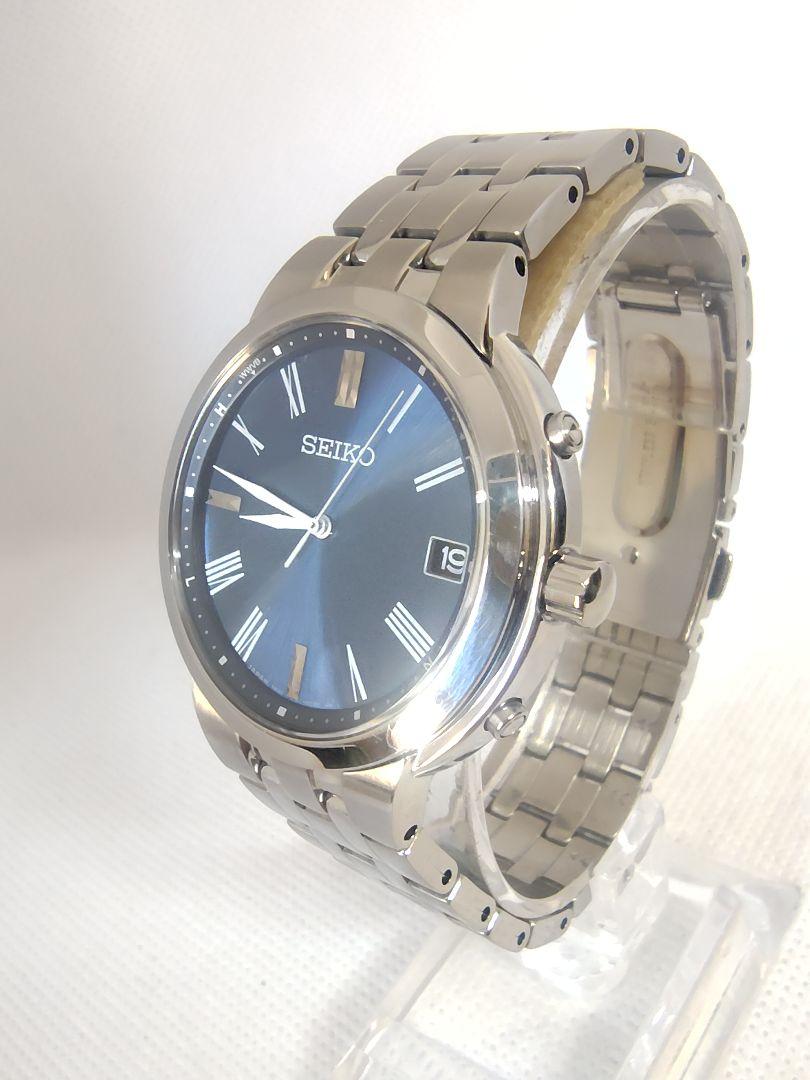 

[USED] Seiko Navy 7B24-0BS0 Radio Solar Watch