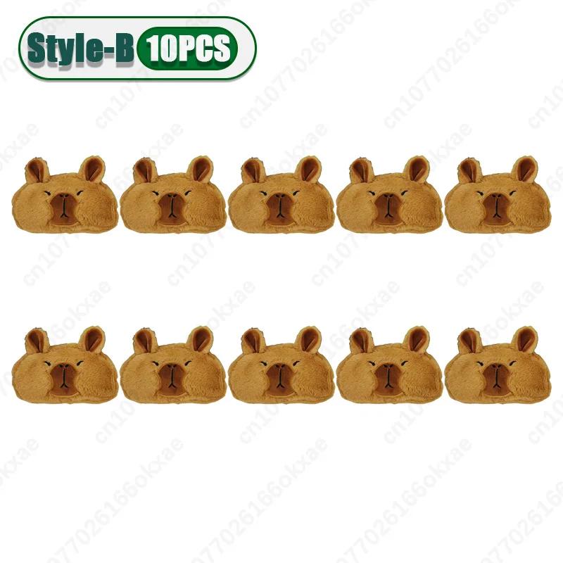 Kapybara Stationery Pen Bag Cute Guinea Pig Large Capacity Plush Stationery Japanese Pen Box Learning Stationery Supplies