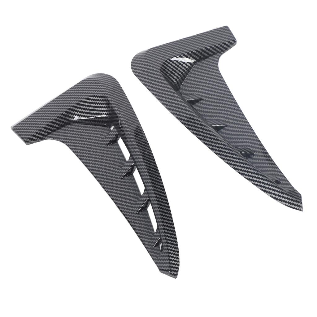 2PCS Car Front Side Air Vent Cover Decorative Gills Side Air Wing Vent Trim for X5 F15 M Sport 2014