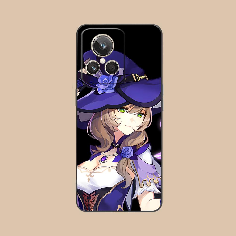 Game GI Lisa Mobile Phone Case for Realme GT 8 Neo Pro C75 73 71 C67 65 C55 53 C35 31 C20 15 Colorful Printing Cover Pretty