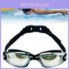 Hd Swimming Goggles With Antifog Silicone Frame Uv Protection For Adults
