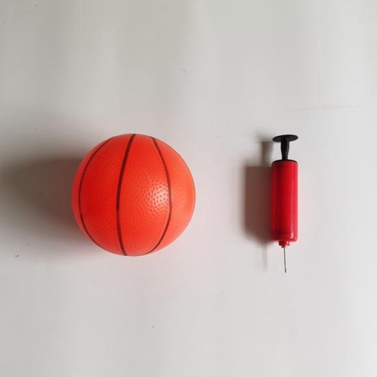 1 Set Trampoline Basketball Hoop with 3 Mini Balls Backboard And Pump Weatherproof