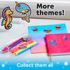Kids Big Gem Diamond Painting Stickers Kit 12Pcs DIY Stickers Arts Cartoon Animal Diamond Painting by Numbers Arts Children Toys