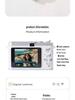 HD-Dual-Lens-CCD-Selfie-Kamera: Tragbares Einsteiger-Geschenk für Influencer und Studenten