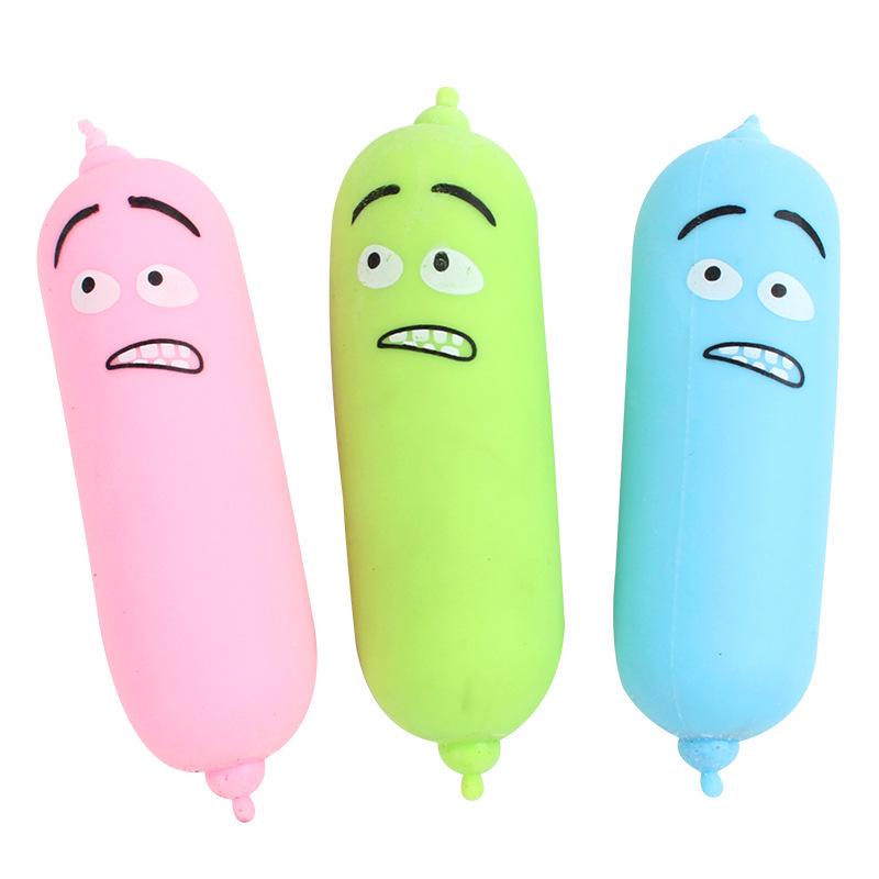 Cross-Border Slow Rebound Creative Sausage Squishy Toy for Kids