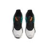Li Ning Butterfly Cushioning Slip Resistant Abrasion Resistant Low top Chunky Sneakers Gray Black AGCN225-5