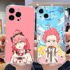 Coque de téléphone rose S-Sakura Miko Pour iPhone 16,15,14,13,12,11 Plus,Pro,Max,XR,XS,X,7,8 Plus,SE,Mini Silicone Transparent Souple