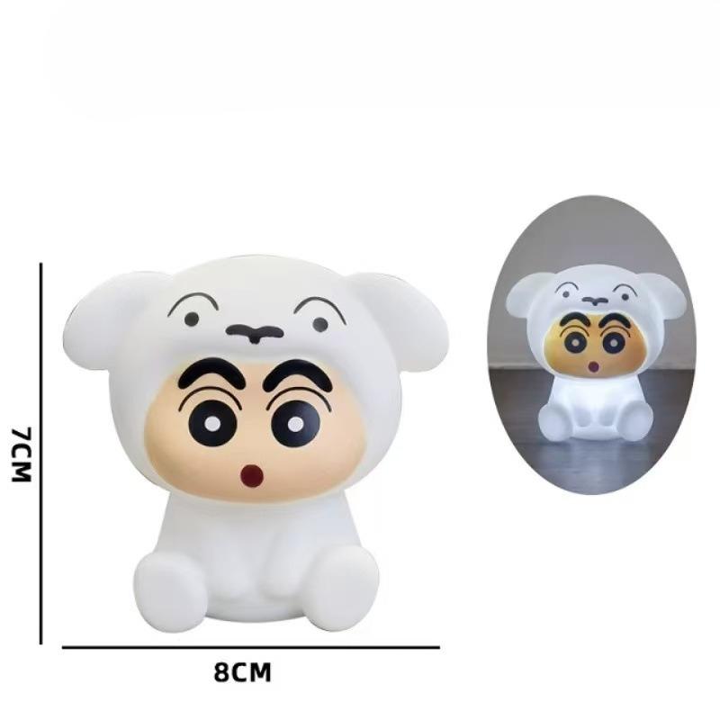 Kawaii Panda Led Night Light Lamp Cute Cartoon Pat Lamp Animal Bedroom Decorative Living Room Dolls Gifts Kids Baby Night Light