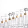 Frosted Glass Dropper Bottle 20-100ml, Straight Shoulder Essential Oil Serum Container for Skincare