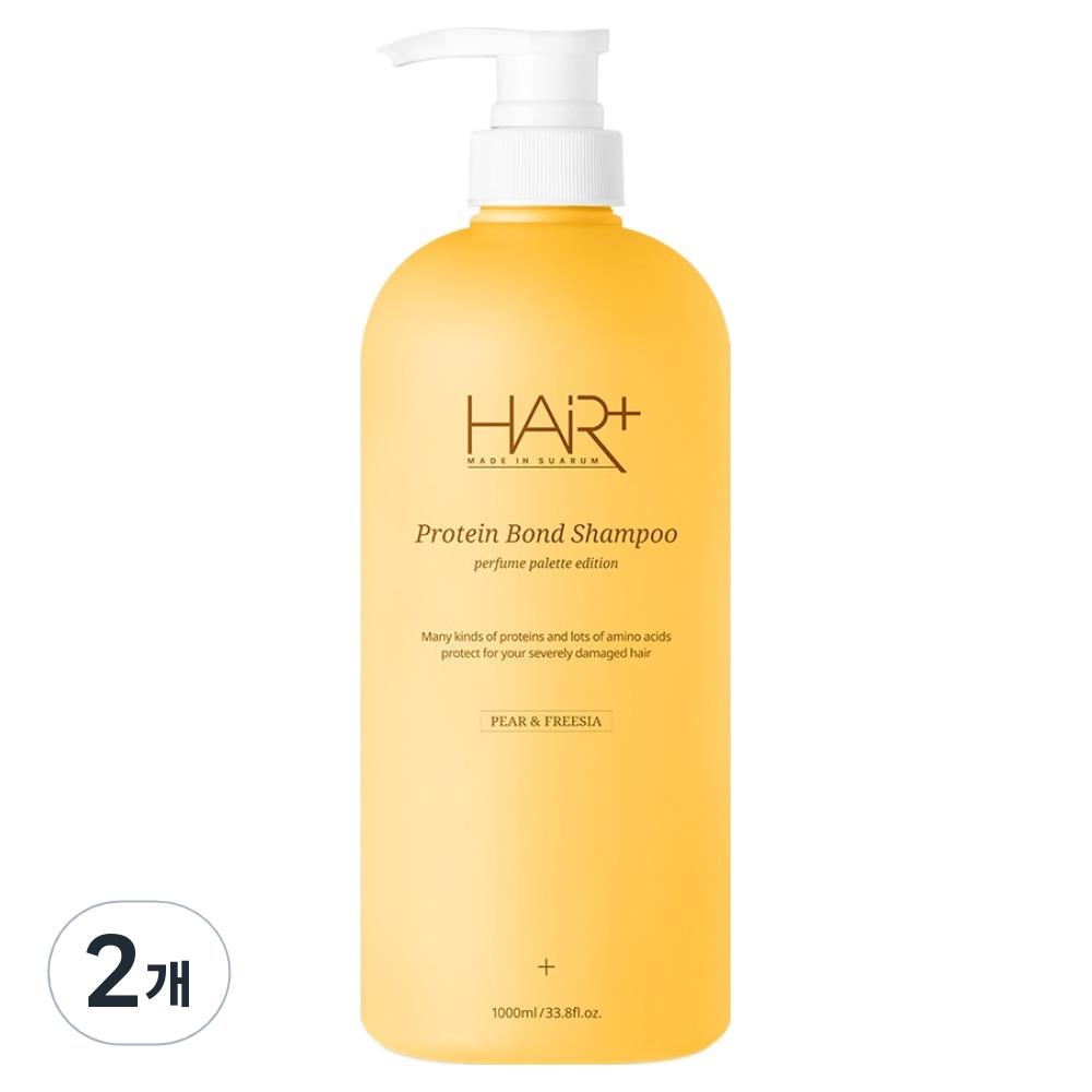 Hair Plus Protein Bond Shampoo Pear & Freesia 1L 2 Pcs