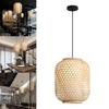 Elegant Bamboo Pendant Light Fixture for Home Decor