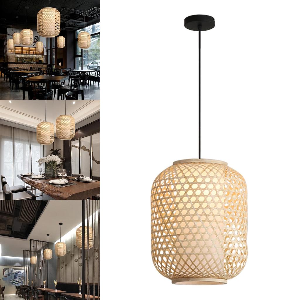 Elegant Bamboo Pendant Light Fixture for Home Decor