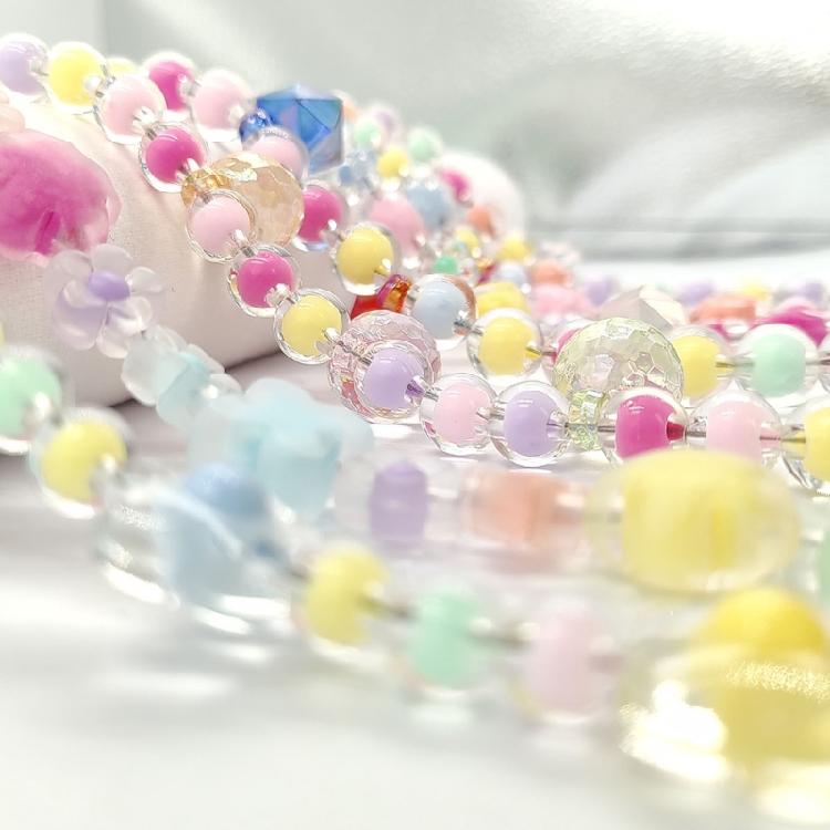 10pc Playful Shoe Jewelry Assorted Beaded Charms Frosted Acrylic Chains for Teens Girls Clogs Party Shoes