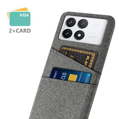 For Xiaomi Redmi K70E 5G/Poco X6 Pro 5G Dual Card Slots Phone Case Protective PC Cover