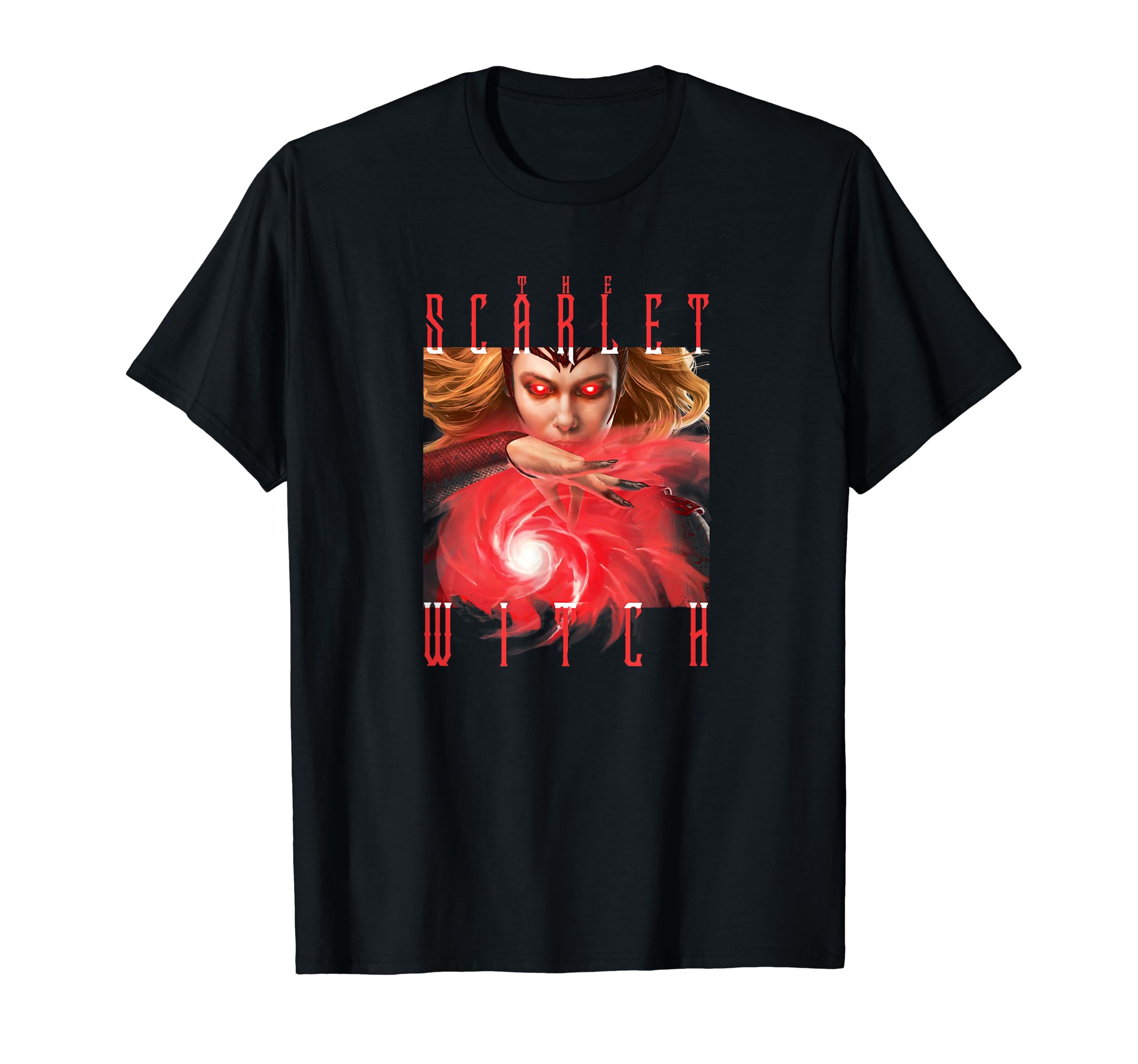

Marvel Doctor Strange 2 Scarlet Witch Close-Up Poster T-Shirt