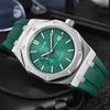 Lässige automatische mechanische Herrenuhr 42 Edelstahl Business wasserdicht leuchtend mechanische Uhr
