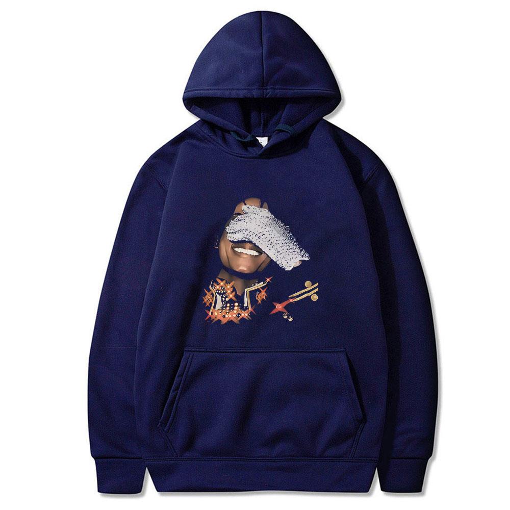Michael Jackson Face Graphic Hoodie Women Classic Vintage Gothic Rock Streetwear Unisex Hip Hop Oversized Pullover Hoodies