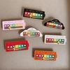 Personalized Mood Switch Badge: Creative Campus Social Battery Brooch for All Genders
