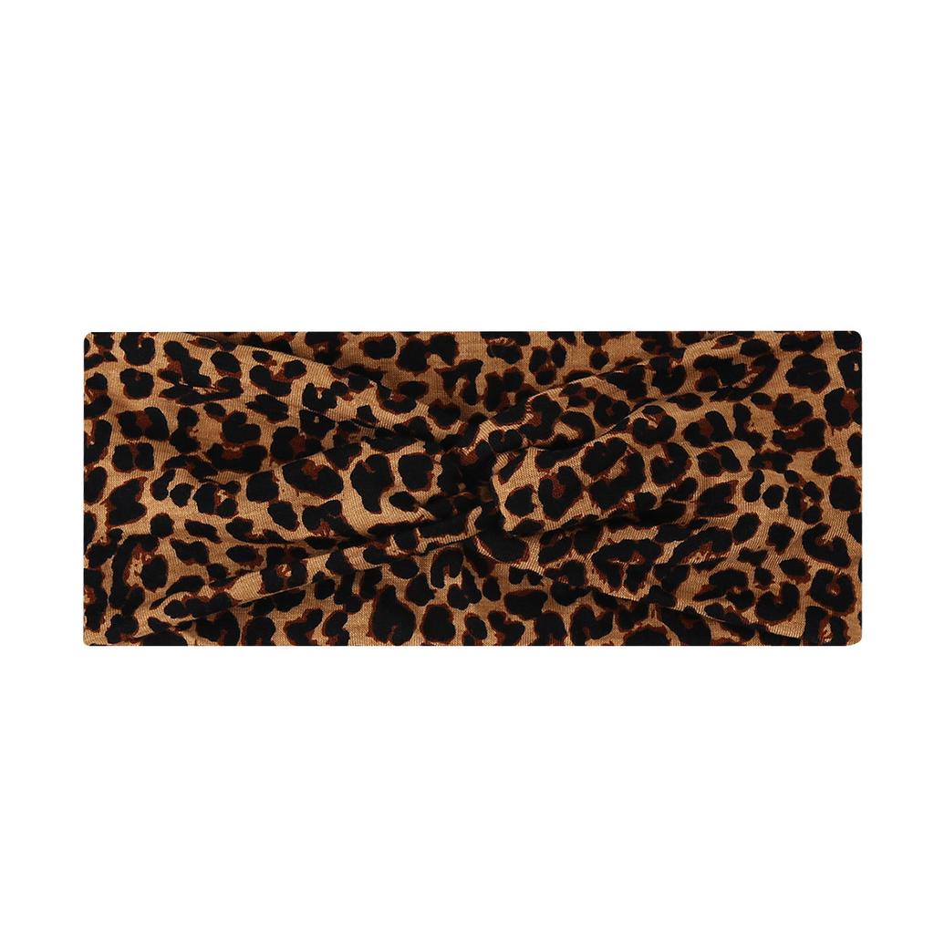 Cashew flower women's sports headband, face wash headband, cross yoga elastic headband.