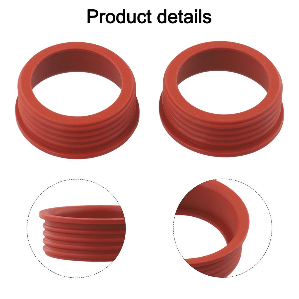 Turbocharger Seal As Shown Engine Air Intake Seal 2 Pieces Direct Replacement OE Number 13718646450 OE Number 13718655216