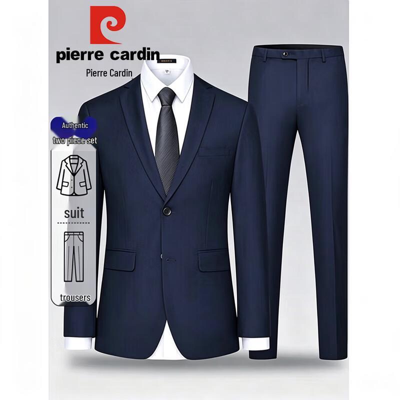 Pierre Cardin Men's Slim Fit Business Suit Set
