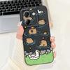 For Xiaomi Poco M7 Pro 5G Case Popular Flower Rabbit Duck Soft Liquid Silicone Cover For Xiaomi Poco M7Pro Capa 2409FPCC4G Coque