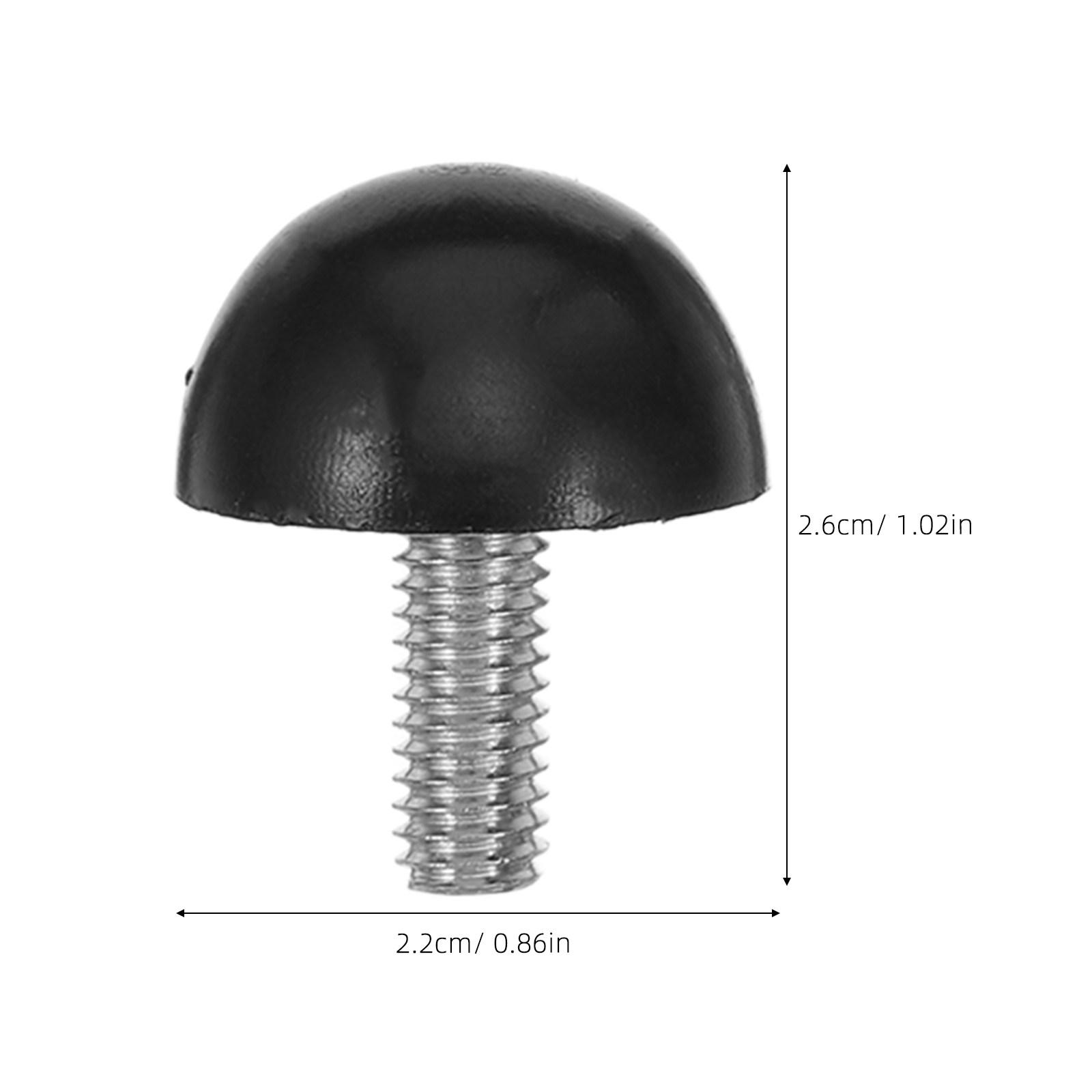 

48Pcs Adjustable Furniture Levelers M8x15mm Threaded Table Feet Stable Nonslip Cabinet Height Adjustable Foot Pads for Desk