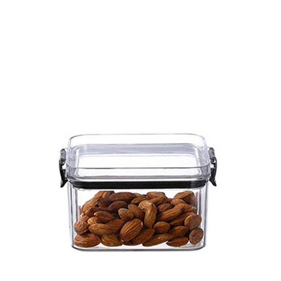 

Пластиковый резервуар для хранения зерна, герметичный держатель для риса, домашняя кухня, инструменты 460ml чистый