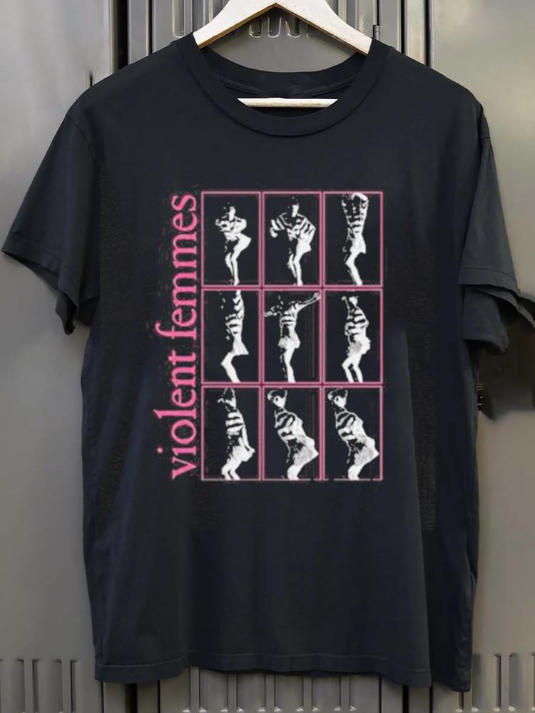 VIOLENT FEMMES Band Short Sleeve Cotton Black size S-5XL Shirt AH1148 Unisex T-Shirt S