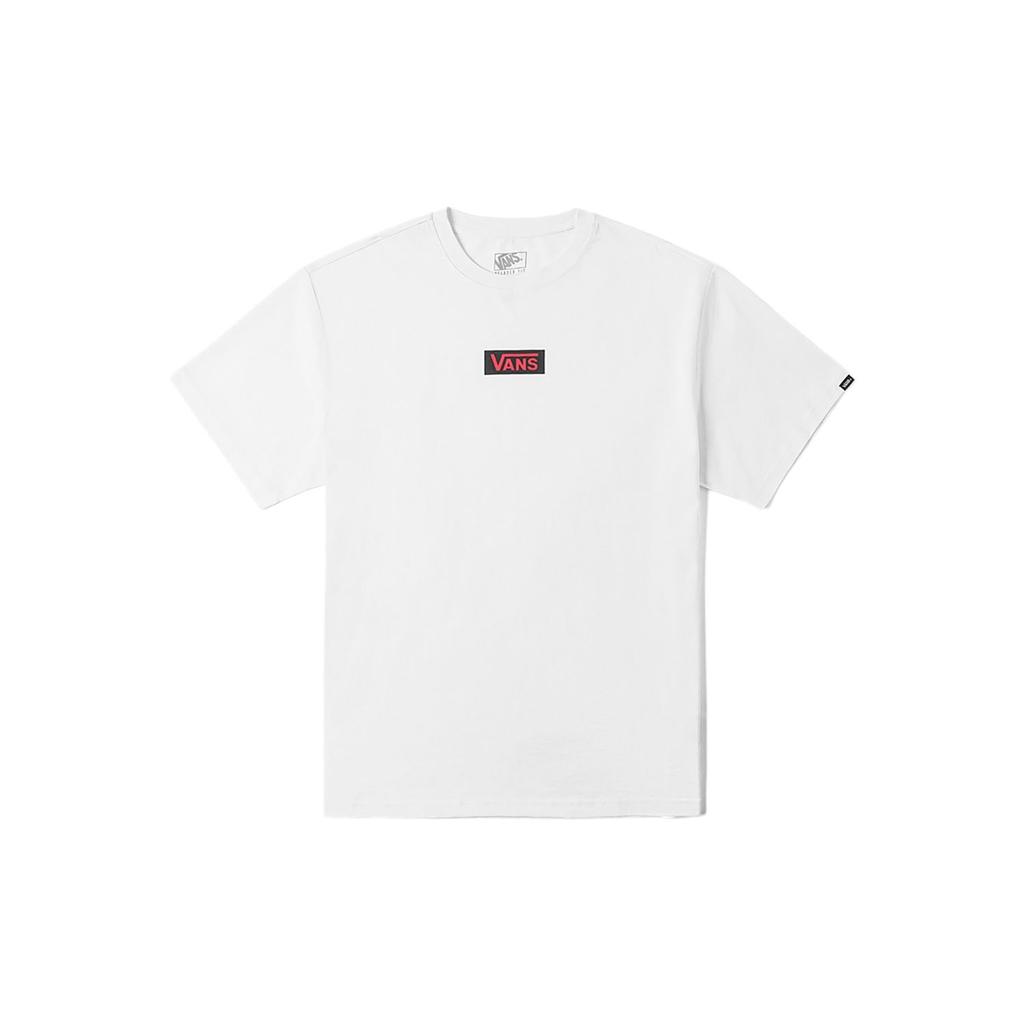 Vans Simple Casual Round Neck Short Sleeve T-Shirt Unisex Tops VN000QWMWHT