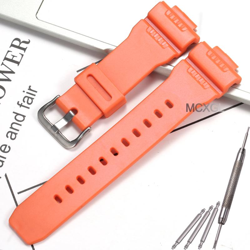 Żywiczny Pasek Zamienny Pasujący do Casio 10330771 GW-7900 GW-7900B G-7900 GR-7900 Pasek do Zegarka Męski Wodoodporny 16mm Akcesoria