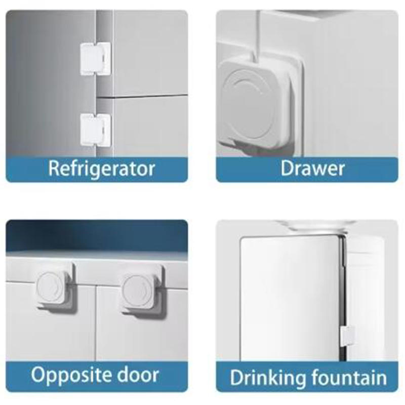 Children Safety Locks Anti Open Fridge Refrigerator Door Lock Multi-Function Baby Anti-Pinching Hand Cabinet Drawer Security Protector
