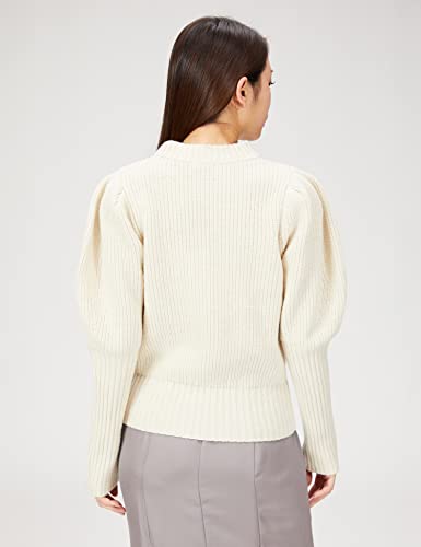 FRAY I.D. Compact Puff Sleeve Knit FWNT225062 Women's IVR F