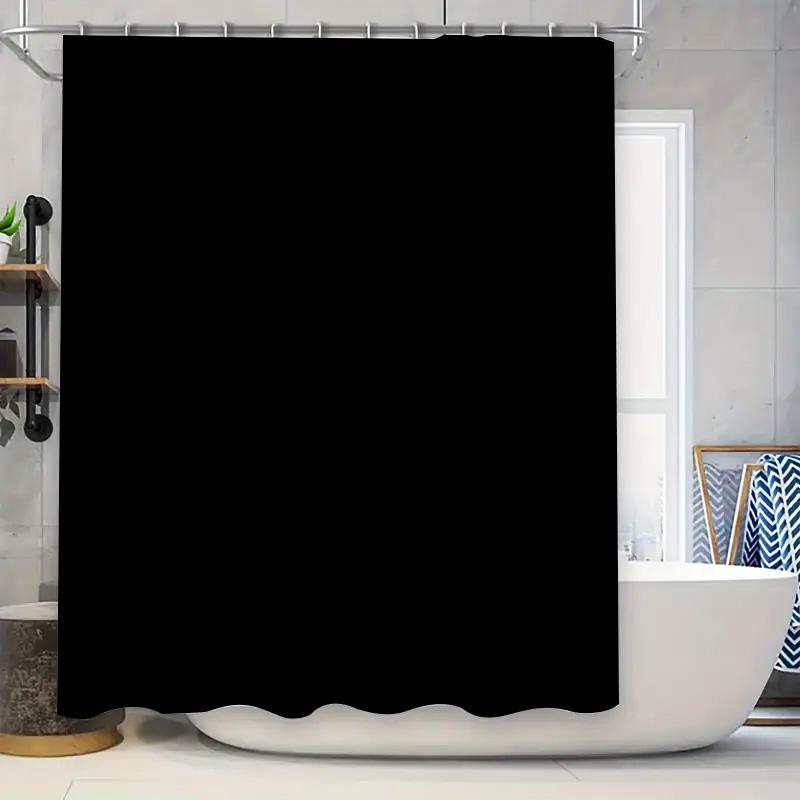 

Whimsical Cartoon Monster Shower Curtain White With Blue, Pink Purple Design Waterproof Fabric For Bathroom Decorations W60H190(CM)-1 Pcs