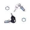 1 Set Serratura Sicurezza Telefono Interruttore di Alimentazione S1203 2 Pin 2 Chiavi 12 mm Acciaio Inossidabile Interruttore Elettronico a Chiave On Off Interruttore di Blocco