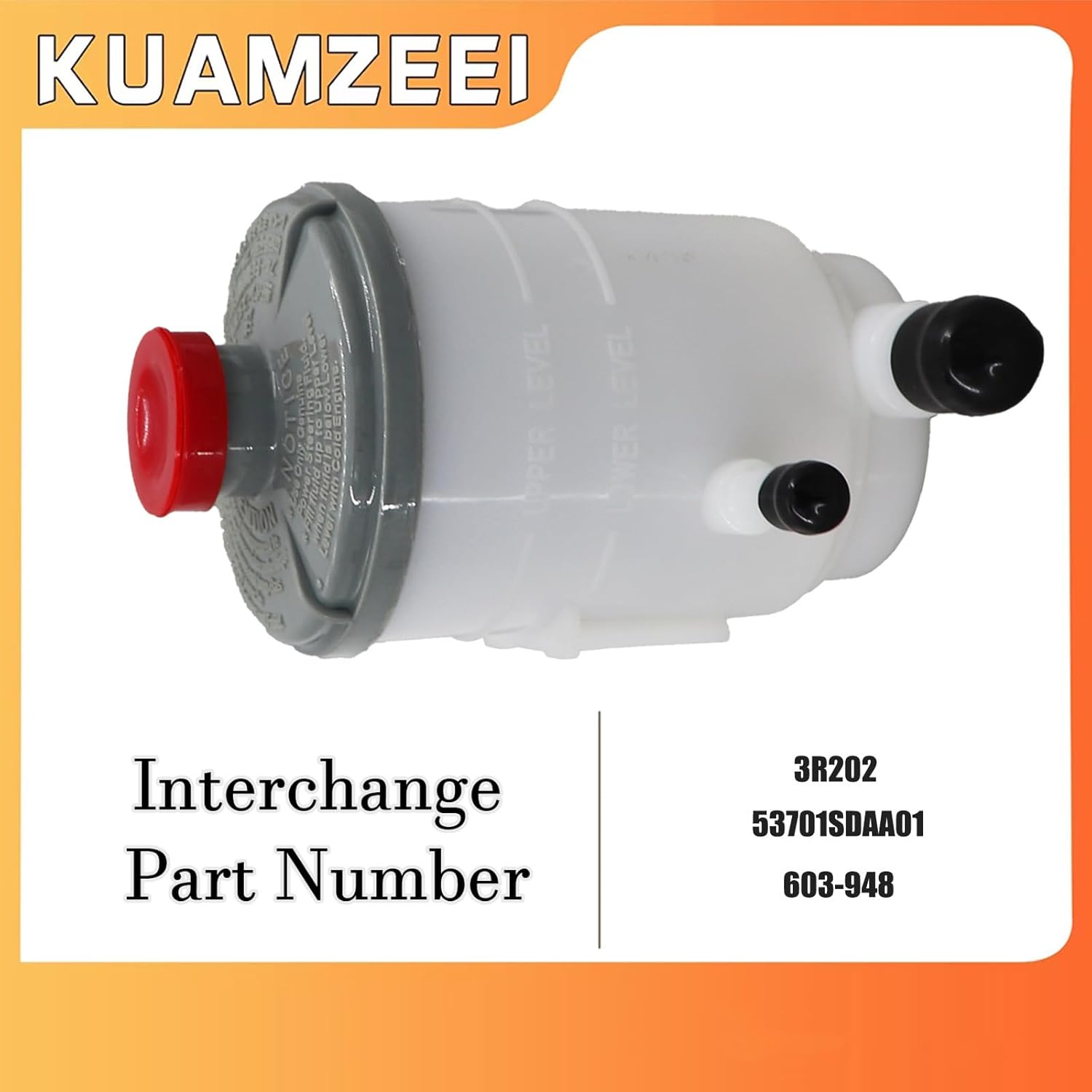 

Power Steering Reservoir Tank 603-948 53701SDAA01 3R202,for Honda Accord 2003-2007,for Acura TL 2004-2008,for Acura TSX 2004-2008, for Acura RL