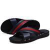 FUQIAO New Genuine Leather Men Slippers Beach Shoes Comfortable Men Summer Flat Heels Male Slides Luxury Plus Size 38-48