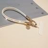 PU Leather Leather Wrist Mobile Phone Lanyard Phone Anti-loss Sling Lanyard  Female Lady Girl