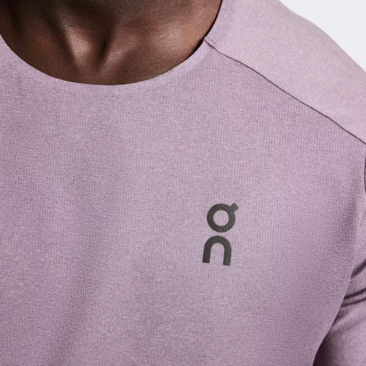 On Performance Breathable Color Block Round Neck Slim Fit T-Shirt Men tops 1ME10234421