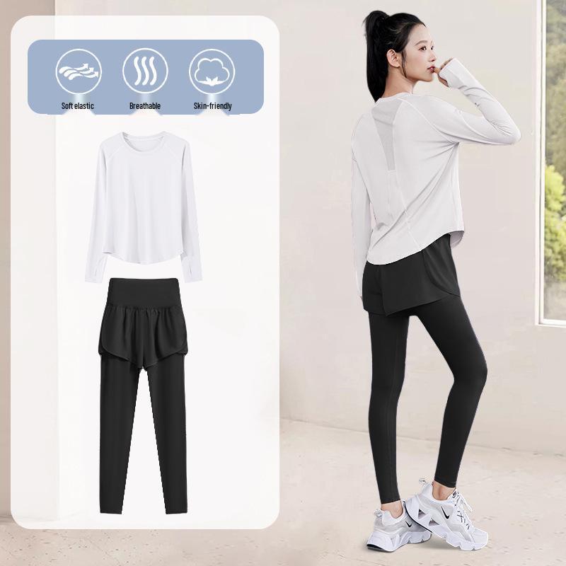 Women's Quick Dry Long Sleeve T-shirt: Slimming, Comfortable, Ideal for Running, Tennis, Badminton, and Casual Sports