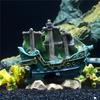 Aquarium Resin Decorations, Pirate Ship Resin Decorations, Fish Tank Landscaping