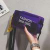 Women Clear Purses Sweet Handbags Crossbody Bags Transparent Jelly Bag Messenger Bag Shoulder Bag