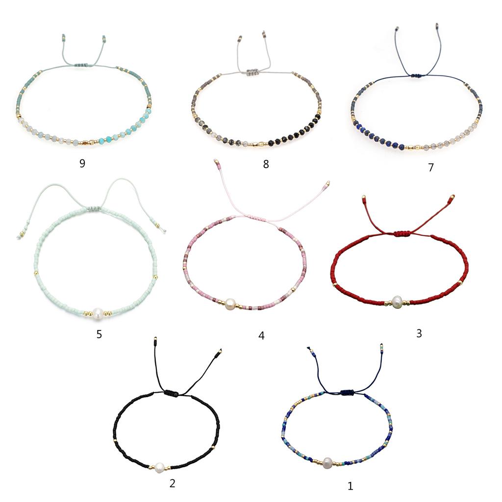 Handgefertigtes Perlen-Stretcharmband Elegantes Handgelenks-Schmuckstück Perlen Textur Geeignet für Frauen Hochzeitsfeier Alltagskleidung