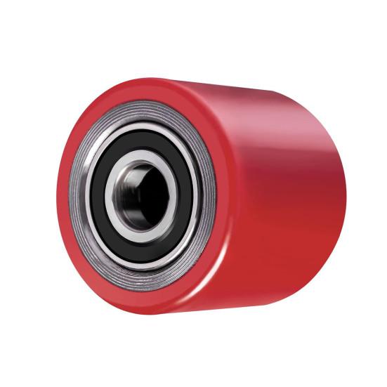 

Колеса тележки Yousheng Грузоподъемность 500 кг Универсальные Простая установка Шарикоподшипники Колеса Замена колес для тележки для поддонов красный