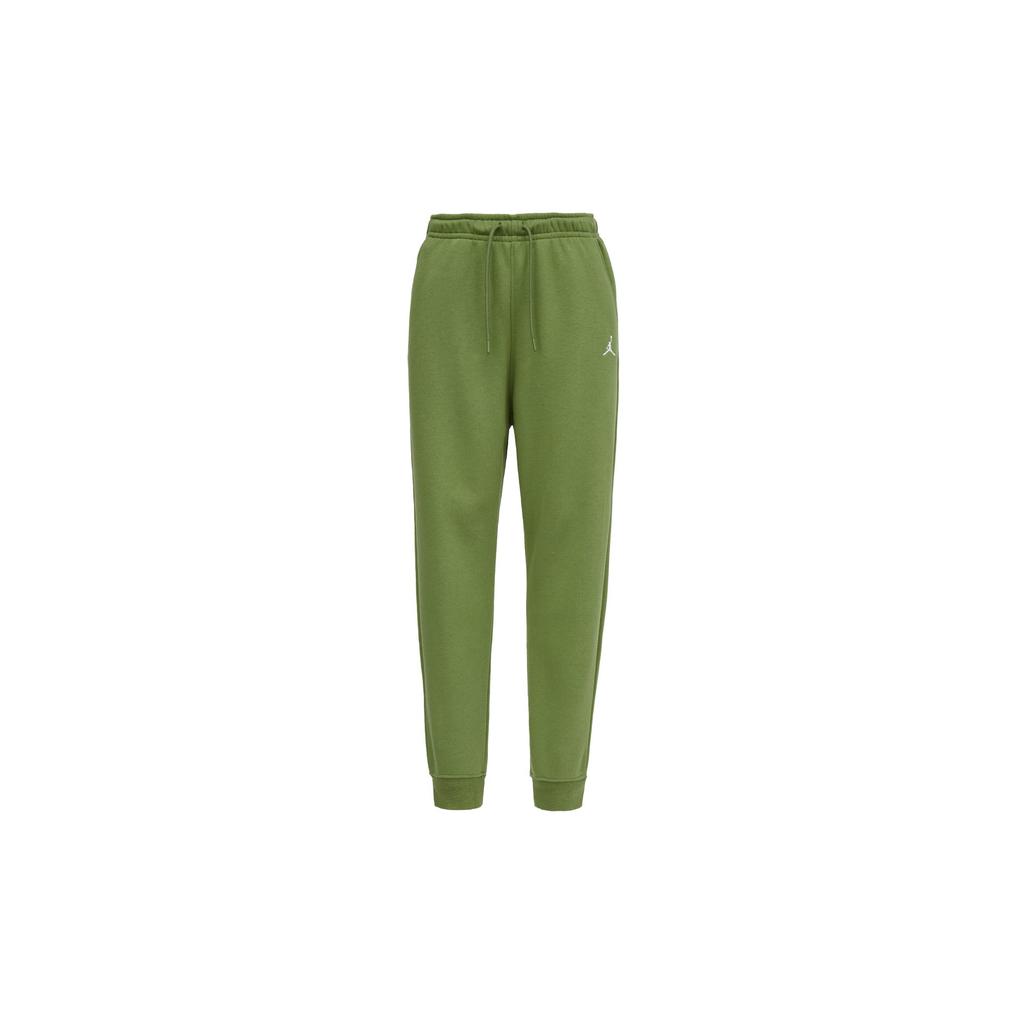 Jordan ESSENTIALS Knitted Sweatpants Men's Light Olive Moderate Cuffed Pants FJ7779-340