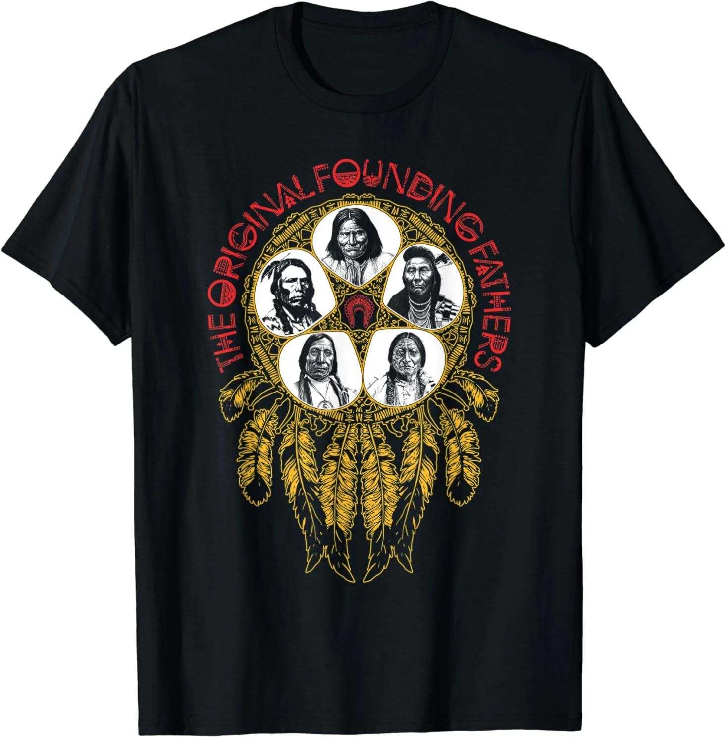 NEW The Original Founding Fathers Native American Dreamcatcher Tee T-Shirt S-3XL XS