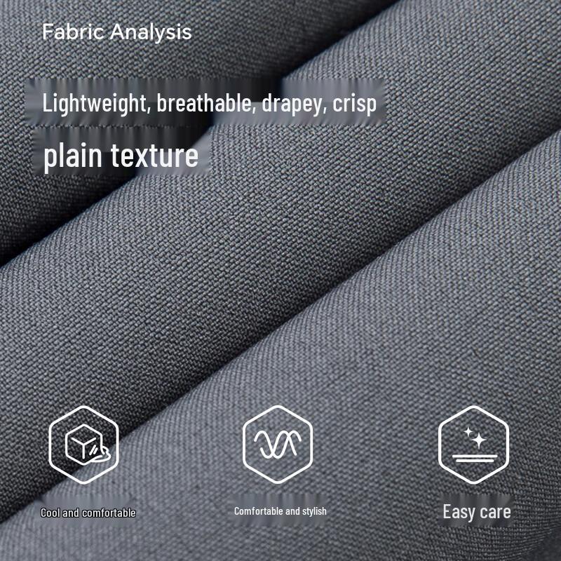 MONTAGUT Men's Casual Cool-Touch Trousers