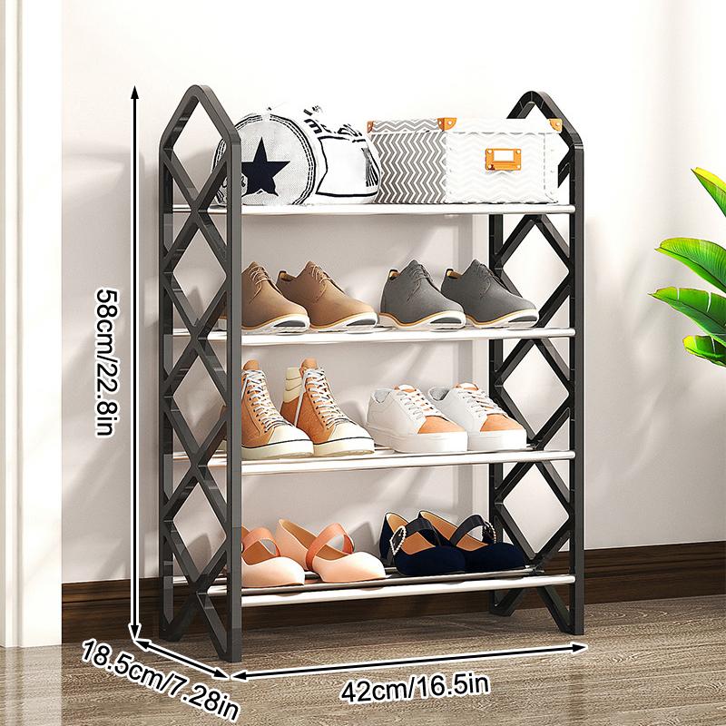 16 Arten von einfachem Spleißen von Schuhregalen, platzsparendes Lagerregal für Zuhause, Anzeige verschiedener Schuhe, mehrschichtiges Lagerregal für das Wohnzimmer
