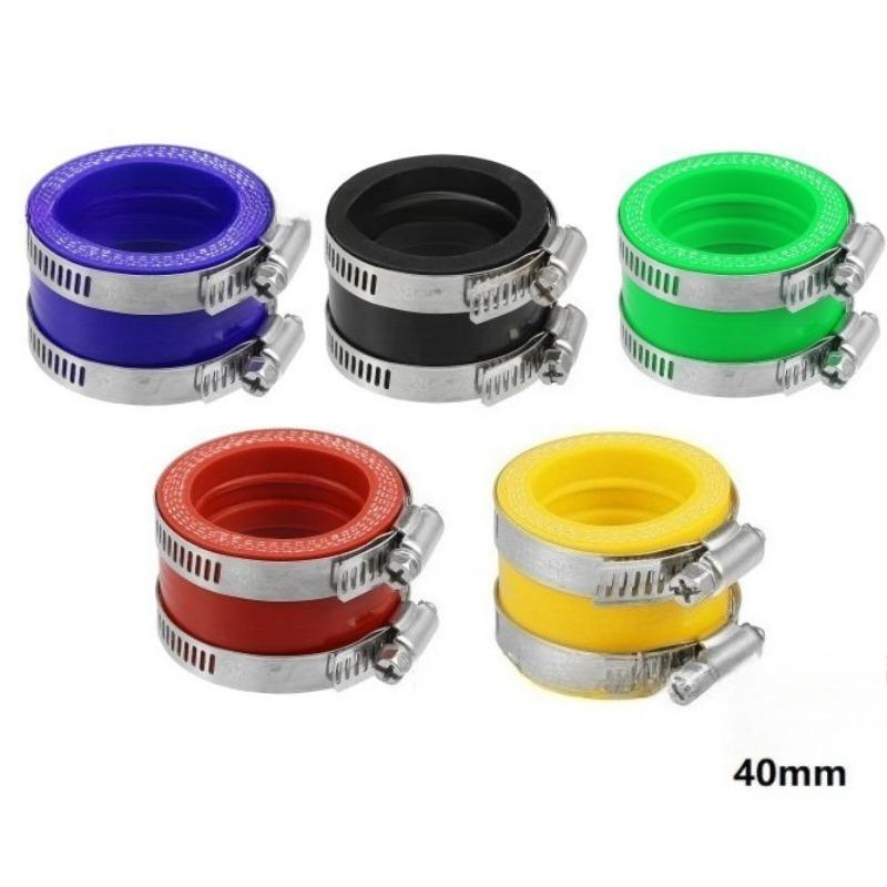 40mm Motorcycle Carburetor Intake Manifold Adapter for Inner Diameter Interface - Universal Fit, High Quality Metal