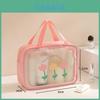 Cute Cartoon Waterproof Travel Makeup Bag Large Capacity Organizer For Girls